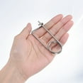 thumbnail image 4 of Uxcell 1-Pack Pasador de Seguridad en Forma de Broche, Pines de Acero Inoxidable M3x42, Sujetadores de Broche de Bloqueo Rápido, Clips Retenedores Pesados, 4 of 7