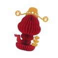 thumbnail image 4 of Adorno del Año de la Serpiente 2025 BLESIY Centro de mesa de panal rojo para el Año Nuevo chino, 4 of 8