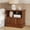 walnut color, variant on 4 Ever Winner 23" Walnut Nightstand with Drawer & Storage, Wooden Large End Table for Bedroom Living Room