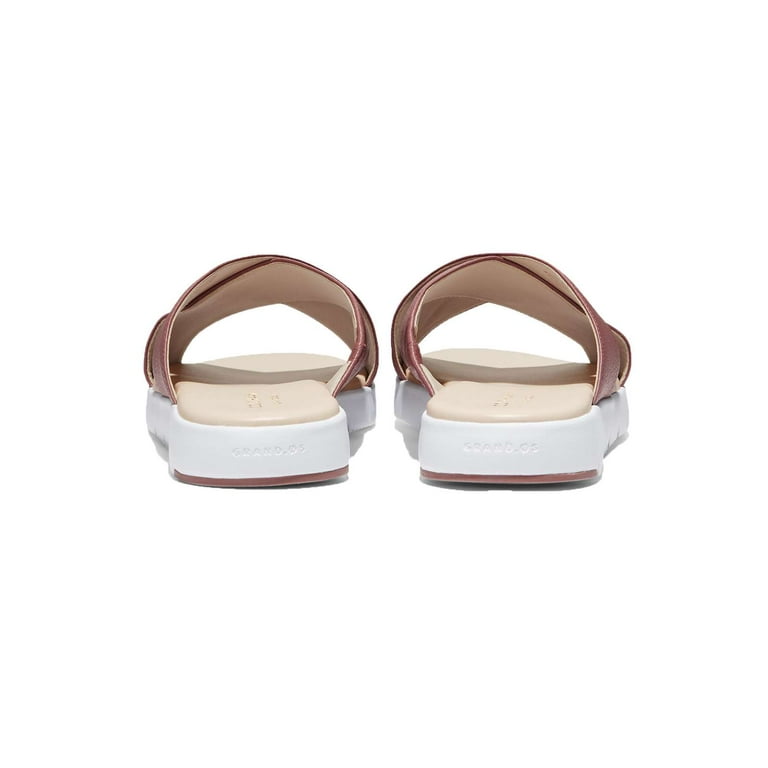 Cole Haan Women Zerogrand Criss Cross Slide Sandals