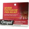 "Orajel Severe Tooth Pain Formula, .33 OZ (Pack of 6)"