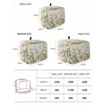 thumbnail image 2 of Daisy Eucalyptus Toaster Cover 2 Slice, Small Kitchen Appliance Covers, Vintage Beige Lavender Wildflowers Toaster Oven Cover with Loop, Bread Machine Cover Polyester Dust Cover Protection, 2 of 4