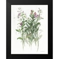 thumbnail image 2 of Nai, Danhui 19x24 Black Modern Framed Museum Art Print Titled - Sprigs of June I White, 2 of 5