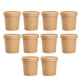 thumbnail image 5 of 10 juegos de vasos desechables de papel kraft para sopa, ideales para almacenar sopa o gachas., 5 of 7