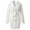 White, variant on Zpanxa Trench Coats for Women Fall Winter Fashion Solid Double Breasted Button Slim Midi Dress Blazer Suit White XL