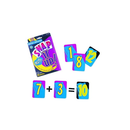 Cards Learning Palette - Learning Resources Snap It Up! Math: Add/Sub Card Game