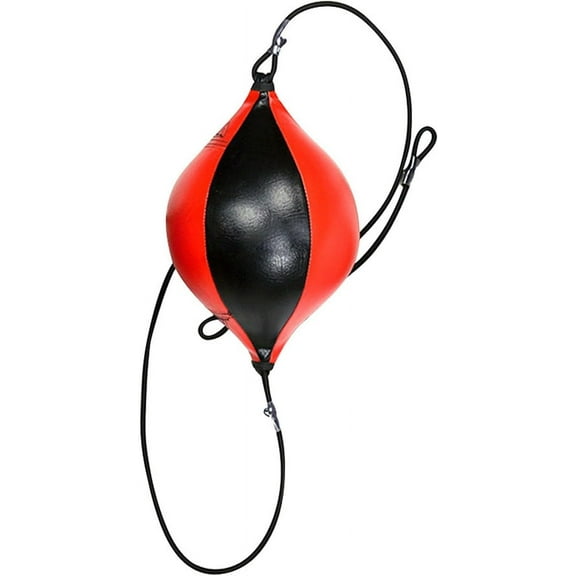 Double End Bag, Double End Punching Ball, Bags Boxing Training Ball with Difficulty Levels Boxing Reflex Ball with Headband Equipment for Home Gym for Reaction, Agility, Eye Coordination Training（Red）