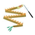 thumbnail image 4 of Milaget Dragon Ribbon Ornament Dragon Dancing Ribbon Poi for Performance Festival Kids Scaly Dragon, 4 of 9