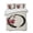 Off-White, Red, Black, variant on Quilts King Size Bedding Set, Cherry Blossom Lightweight Quilted Comforter, Japanese Red Plum Flower Oriental Art Soft Reversible Bedspread Coverlet with Pillow Covers for All Season, 96" x 106"