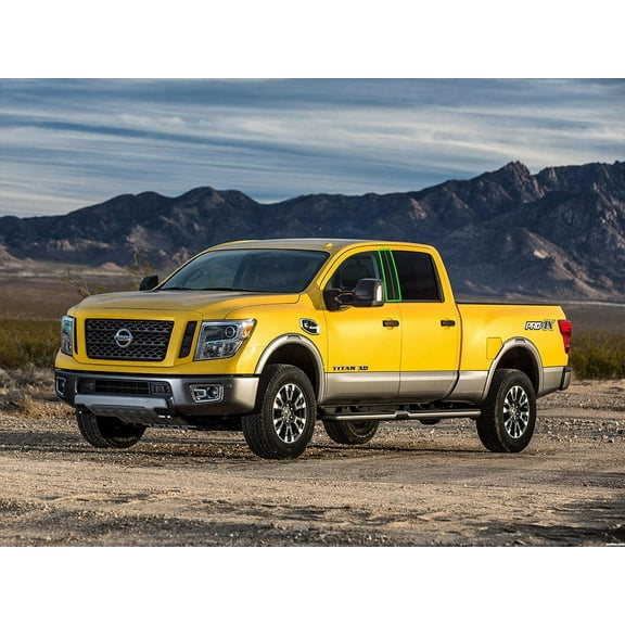 Rvinyl Pillar Post Window Trim Carbon Fiber 4D Black Fits Nissan Titan 2004-2015 Crew Cab