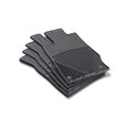 thumbnail image 1 of Weathertech Dessous de Verre 8ACSTRSET1 Tapis de Sol en Forme; Noir; Sans Support de Dessous de Verre; Ensemble de 4, 1 of 3