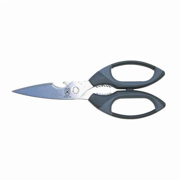Mercer Cutlery Kitchen Shears,8.5" L,Black/Gray Handle M14800P