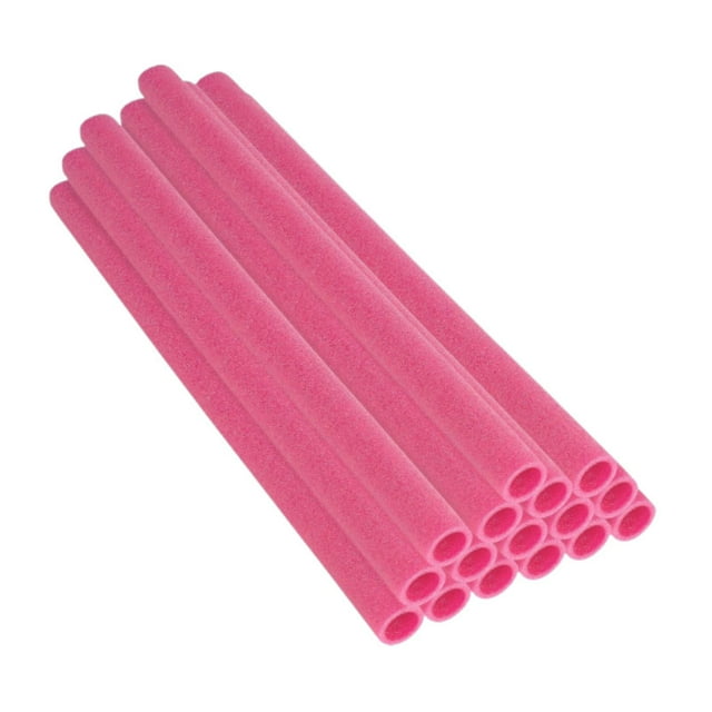 Lipstore 12 Pieces Trampoline Pole Foam Sleeves Portable Soft Lightweight Replacement Pink