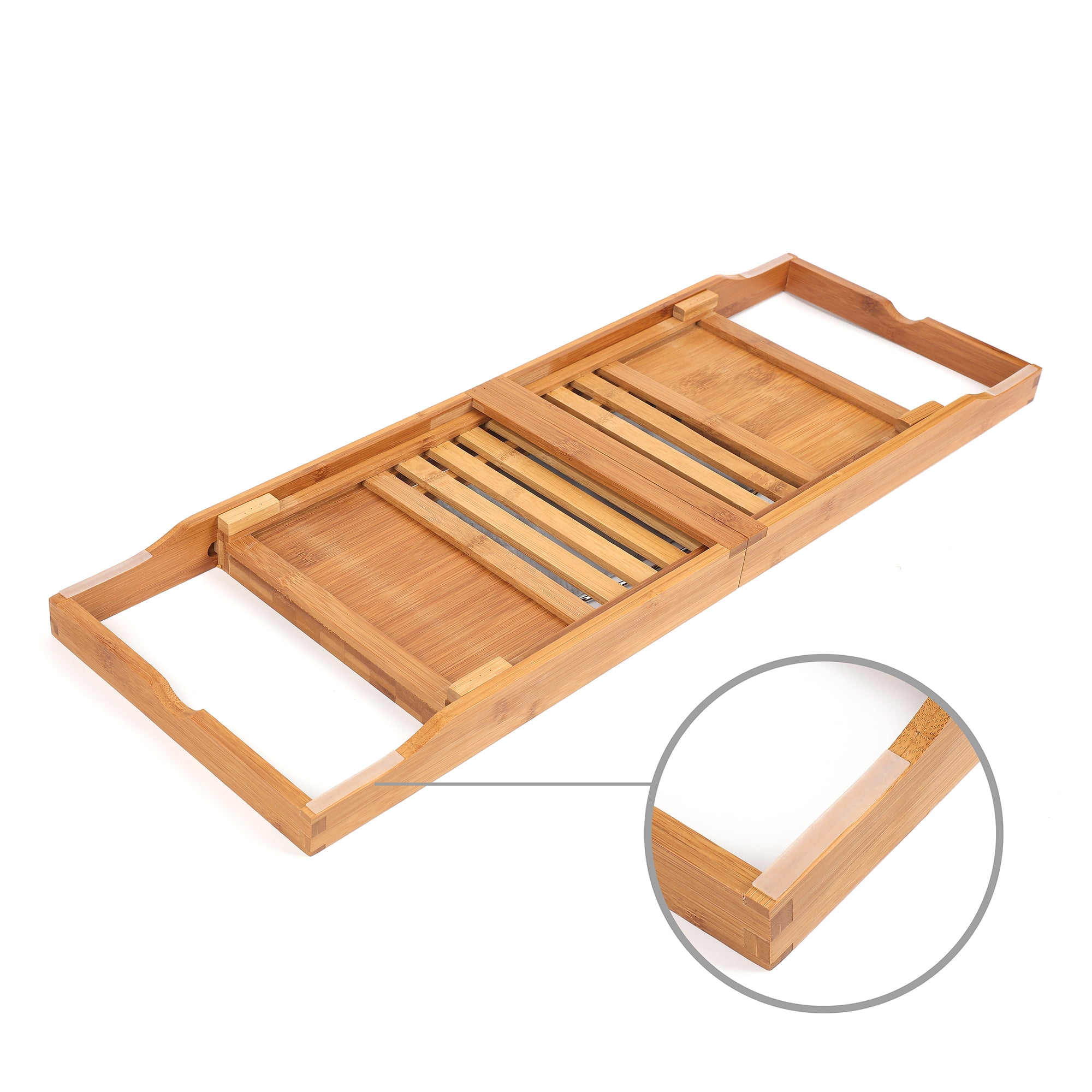 Bathtub Caddy Tray Basket Retractable Multifunction Bathroom Storage B –  pocoro