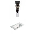 thumbnail image 1 of American Imaginations 24.16-in. W 3H4-in. Ceramic Top Set In White Color - Overflow Drain Incl. AI-30561, 1 of 8
