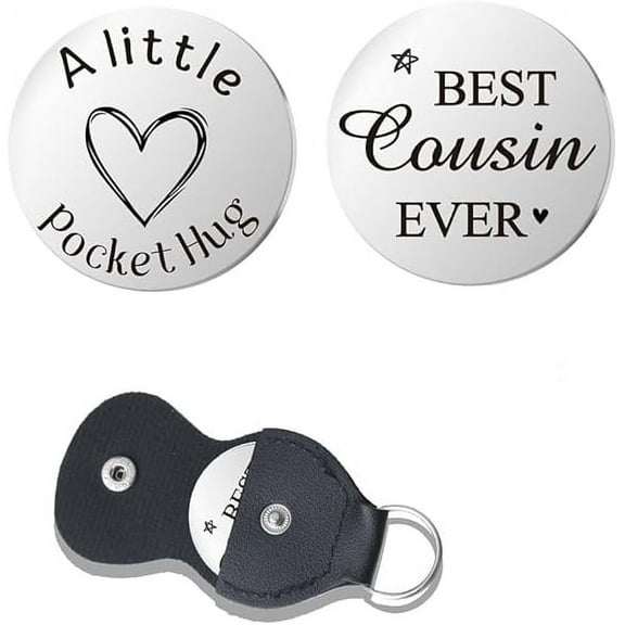 Pocket Hug Token for Women Men Him Birthday Inspirational Gifts for Daughter Friend Long Distance Gifts for Wife Mom