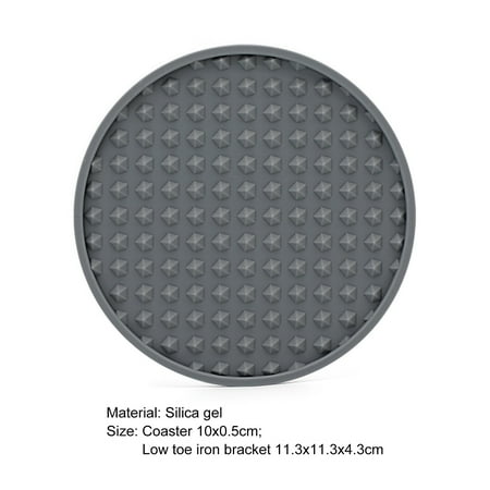 

SUZY Drink Mats 6Pcs Multipurpose Round Attractive Dishwasher Safe Thickened Drink Coasters