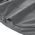 thumbnail image 6 of Men's Sports Shorts Drawstring Elastic Waist Shorts with Zipper Pocket Summer Quick Dry Workout Shorts,Gray,3XL, 6 of 9