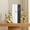 Glod, variant on Decorative Bookends, Ceramic Book Ends for Shelves, Home Office Decor Aesthetic Book Stopper Reading Book Holders Statues for Bookshelf Bedroom Living Room Decoration (Silver)