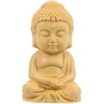 thumbnail image 1 of 1Pcs Buddha Statue for Home and Indoor Use with Traditional Style and Khaki Color, 1 of 9