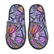 thumbnail image 1 of Balery Watercolor Butterflies Pantuflas de Casa de Felpa Silenciosas con Diseño Estampado, Zapatillas Cómodas Antideslizantes de Algodón para Interior-Large, 1 of 8