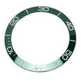 thumbnail image 2 of Anillo de bisel de reloj de cerámica, piezas de repuesto de inserción de bisel de reloj profesional de 38,6mm, accesorio para reparador, Base verde, dígitos blancos, 2 of 10