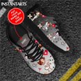 thumbnail image 1 of Zapatillas de deporte coloridas de enfermera con dibujos animados, zapatos para mujer con nombre personalizado, estampado de doctor, zapatos planos de malla con orgullo para damas, envío directo, 1 of 6