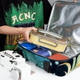 thumbnail image 6 of Sea Slug Double Layered Insulated Refrigerated Lunch Bag with Two Compartments, Large Capacity, Hand Carry - 7.1x11.4x16.1 Inches, 6 of 6