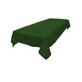 thumbnail image 2 of LA Linen Nappe Rectangulaire en Popeline Polyester 60 X 84 Po Vert Émeraude, 2 of 2