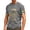 Gray, variant on Men's Hello Darkness My Old Friend Crew Neck Short Sleeve Graphic T Shirt