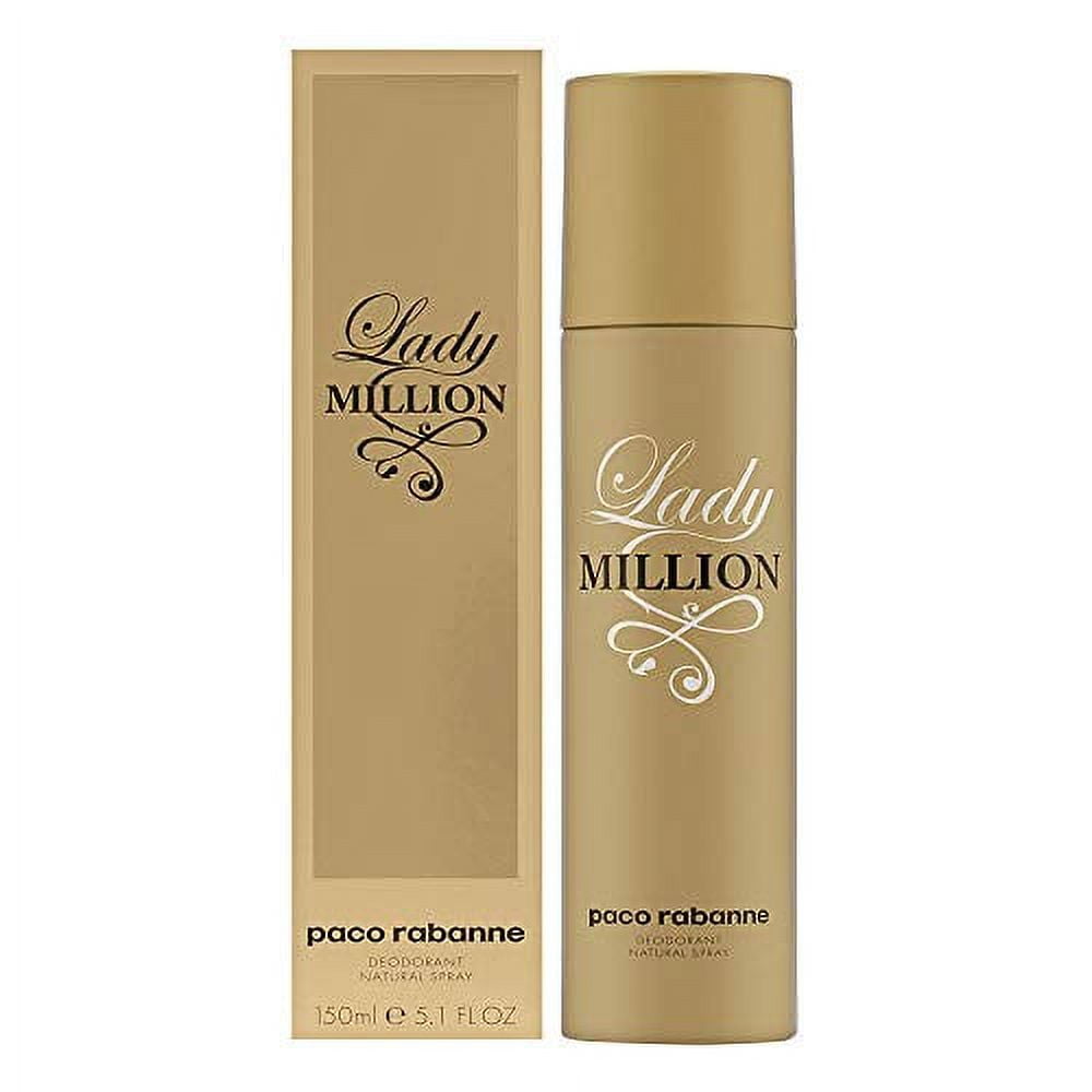 Lady Million by Paco Rabanne Deodorant Spray 5 oz For Women