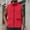 Red, variant on Bcfgryg Men's Summer Thin Casual Double Vest Men's Work Vest