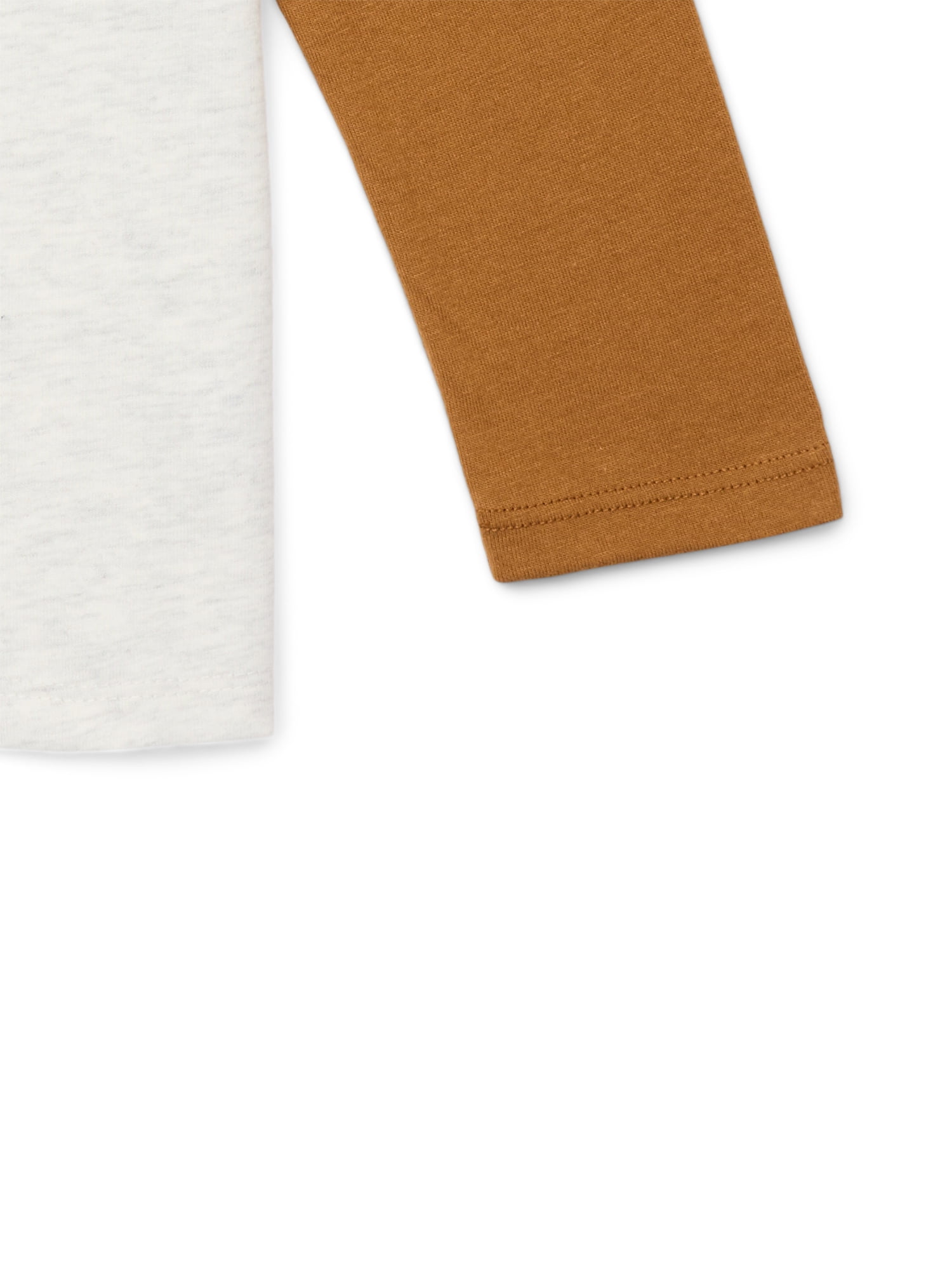 Toddler Boys Colorblocked Ringer Graphic Tee with Long Sleeves, Sizes 18M-5T