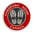 thumbnail image 1 of Go Trekking! At Panorama Ridge, Canada 3.5 Inch Iron Or Sew On Embroidered Fabric Badge Patch Hiking Trails Iconic Series, 1 of 2