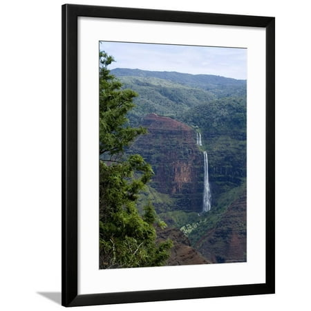 Kauai Hawaii Usa Framed - Waimea Canyon, Kauai, Hawaii, USA Framed Print Wall Art By Ethel Davies