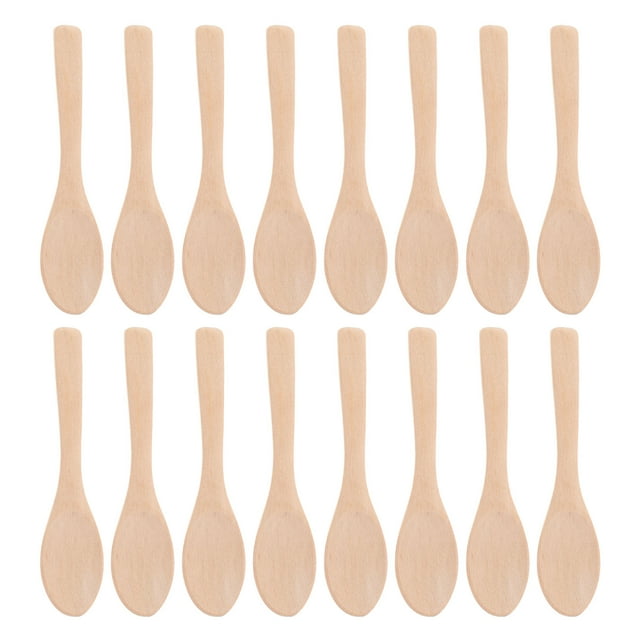MasteelfCA 36pcs Facial Mask Spoons Home Salon Use Mask Powder Spoons Wooden Spoons