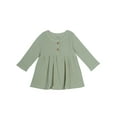 thumbnail image 3 of Modern Moments by Gerber Baby Girl Waffle Long Sleeve Dress & Diaper Cover Outfit Set, 2 Piece, Sizes 0/3-24 Months, 3 of 6