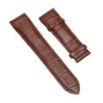 thumbnail image 2 of Correa de reloj de cuero marrón, suave, de grosor y longitud ajustable, para hombre y mujer, 23 mm, 2 of 10