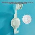 thumbnail image 3 of 1 Piece Adjustable Shower Holder Stand Suction Cup Shower Head Holder, Grey, 3 of 3