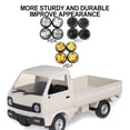 thumbnail image 2 of bedienty RCGOFOLLOW 4pcs Plastic Durable Wheel Rims Tyre For 1/10 Rc Wheel Rims Tyre WPL D12 RC Car Part RC Car Accessories Golden, 2 of 6