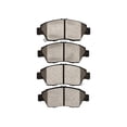 thumbnail image 3 of KarParts360 For Honda Civic del Sol 1994 1995 1996 1997 Brake Pads | 16.4 Millimeters / 0.65 Inches Inner Pad Overall Thickness | 116.1 Millimeters / 4.57 Inches Inner Pad Width, 3 of 4