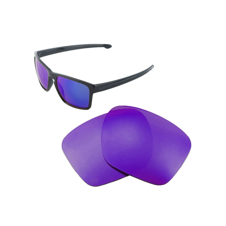 PapaViva Plasma Purple Mirror Polarized Replacement Lenses For-Oakley Juliet
