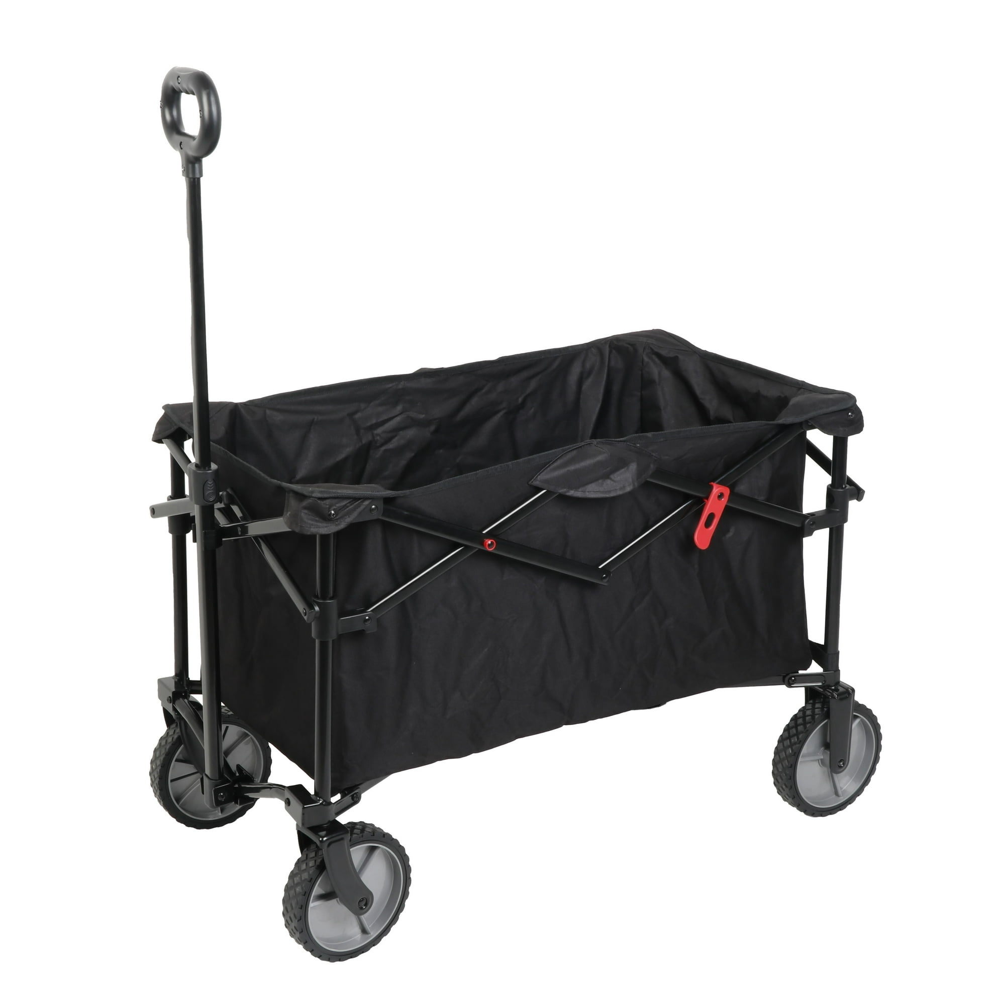 Ozark Trail Multi-Purpose Big Bucket Cart, Black Wagon