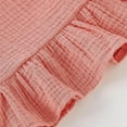 thumbnail image 3 of NiSHUIHAN Robes pour Adolescentes Mignonnes Décontractées Enfants Bandage Uni Sans Manches Robe à Col Rond Robe pour Bébés Filles Roses 3 Ans, 3 of 5