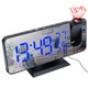 thumbnail image 1 of Reloj despertador de proyección para dormitorio, reloj despertador digital con pantalla LED, radio FM, reloj ruidoso con pantalla LED, pantalla de temperatura y humedad, 1 of 8