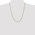 thumbnail image 4 of Auriga Fine Jewelry 10K Yellow Gold 1.7 mm Spiga Chain Necklace for Women 24", 4 of 6