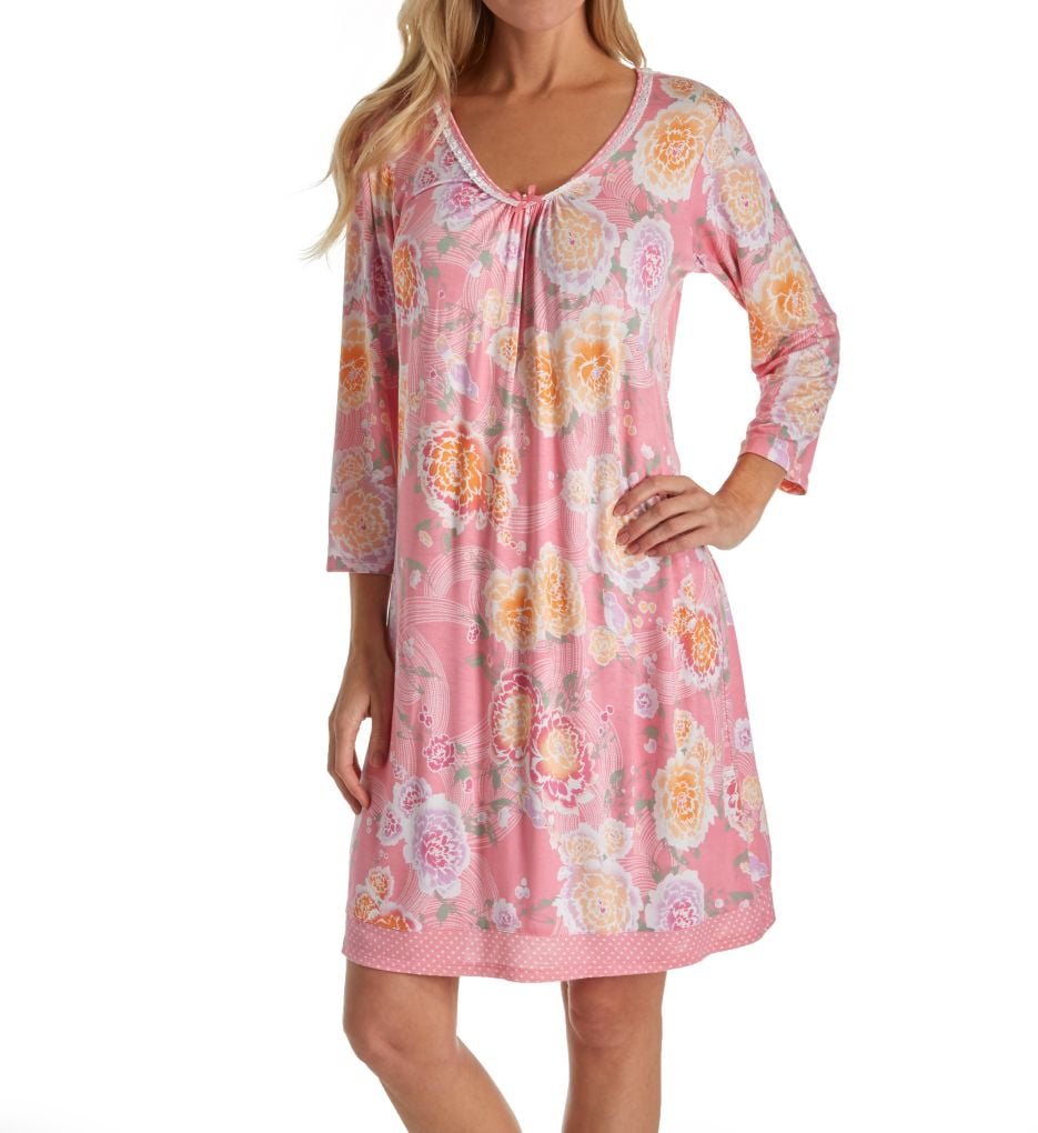 Miss Elaine Women's Miss Elaine 217827 Liquidknit Long Sleeve Short