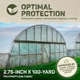 thumbnail image 3 of DeWitt Batten Tape Roll for Securing Greenhouse Film to Wood Framing, 2.75 Inch x 100 Yard, 3 of 9