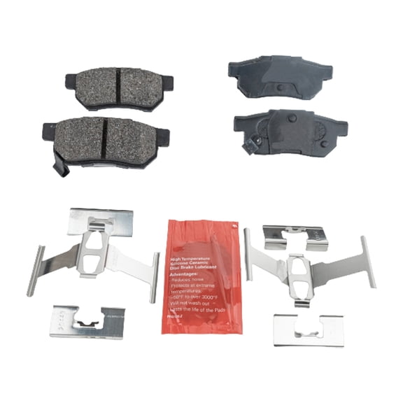 Brake Pad Set Compatible with 1992-1995, 1998-2000 Honda Civic 1990-2001 Acura Integra