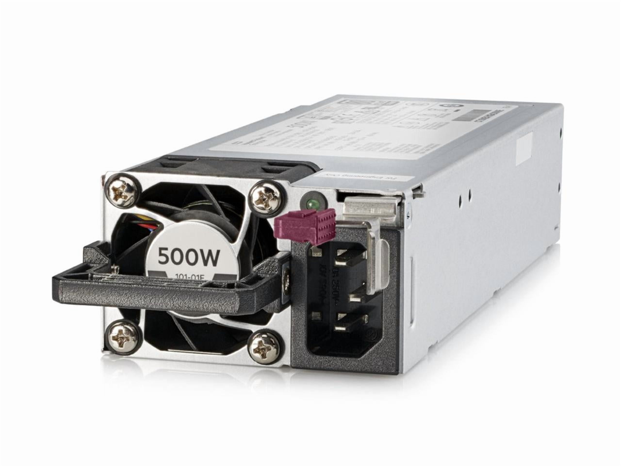 HP 500W Flex Slot Platinum Hot Plug Power Supply Kit - 230 V AC & 380 V DC input options - 1600W Platinum power supply - 800W Flex Slot - Low Halogen - Up to 96% power efficiency